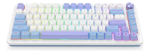 Teclado Redragon Ucal Max K673wbp-rgb-max Mint Mambo