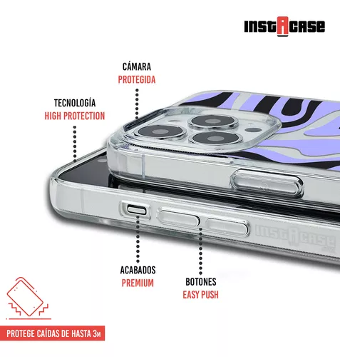 Funda Ultra Impacto Para iPhone XS Max, Uso Rudo, InstaCase Protector para iPhone  XS Max ultra impacto, Case anticaídas