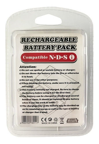 Imagen 2 de 2 de Bateria Nintendo Dsi Con Destornillador