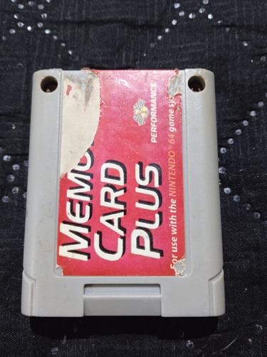 Controller Pak O Memory Card N64 Nintendo 4 Memorias En 1