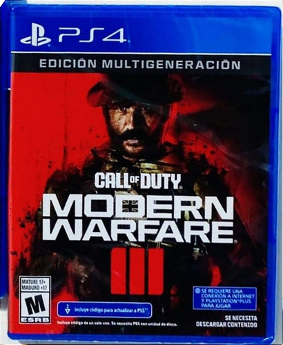 Call Of Duty Modern Warfare Lll Ps4 Juego Físico 
