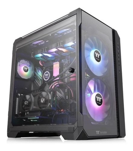 Gabinete Pc Gamer Thermaltake View 51 Tg Argb Black Gaming 