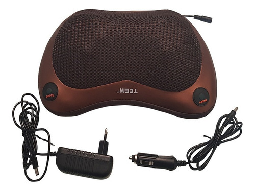 Massageador Elétrico Bivolt Relaxante Casa Veicular Tm 6012