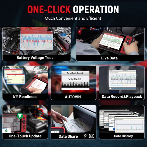 Escáner Automotriz - Laucnh Obd2 Crp909