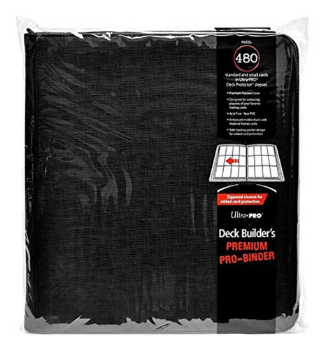 Deck Builder Premium Pro-binder (negro)