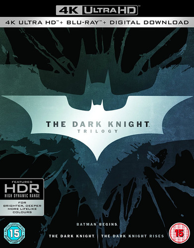The Dark Knight Trilogy [4k Uhd + Blu-ray]