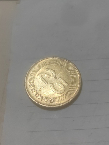 Moneda 25 Centavos 