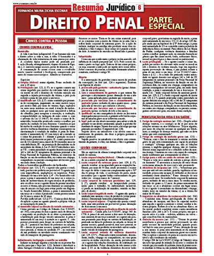 Libro Direito Penal Parte Especial Vol 6 Coleção Resumão Jur