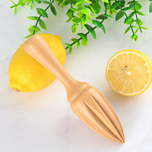 N Wood Lemons Juicer Reamer Para Extração De Suco