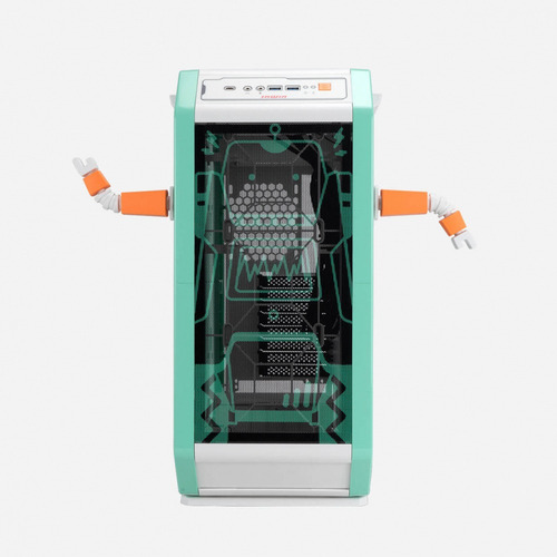 Gabinete In Win Monsters A: Lab Series Robert, Atx, Pci-e Co