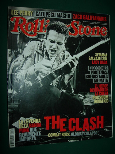 Revista Rolling Stone 160 The Clash Boom Boom Kid Lee Perry