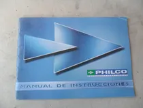 Comprar Libro Antiguo Manual Radio Philco Cs-507 1b  Sin Usar 507