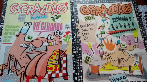 Geraldão Nºs 12 E 18 Kit 2 Revistas Hqs Humor Em Oferta