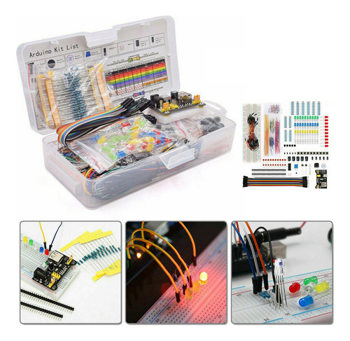 . Kit De Componente Electrónicos 830 Puntos Para Uno R3