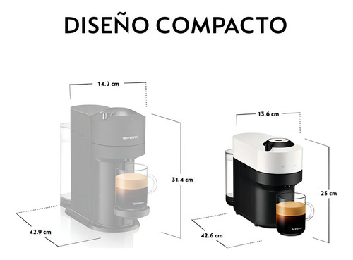 Cafeteira Nespresso Vertuo Pop White