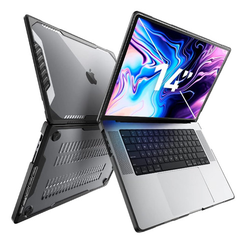 Funda Supcase Para Macbook Pro 14 M1 Pro/max Black