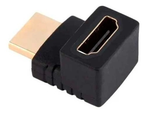 Hdmi Macho A Hembra Adaptador De Ángulo Conector 270 Grados