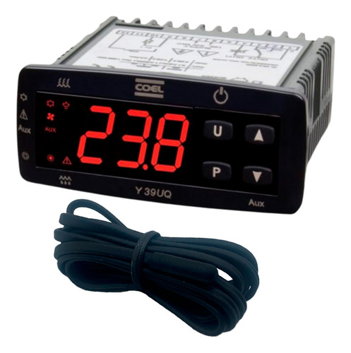 Controlador Temperatura Chocadeira Viragem Ovos Y39uq Coel 127/220v