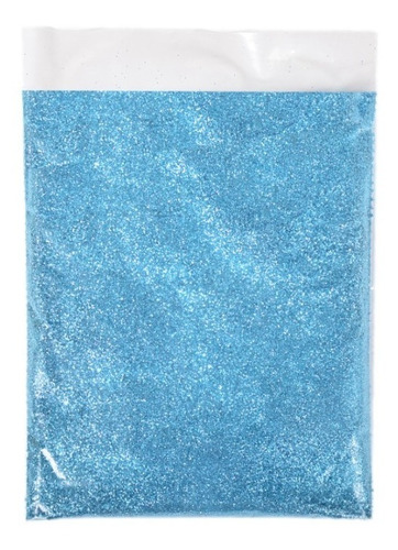 Glitter Diversas Cores Kit Com 2 Pacotes De 500g Cor Azul-turquesa