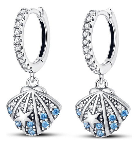 Pendientes Plata De Ley S925 Con Aretes