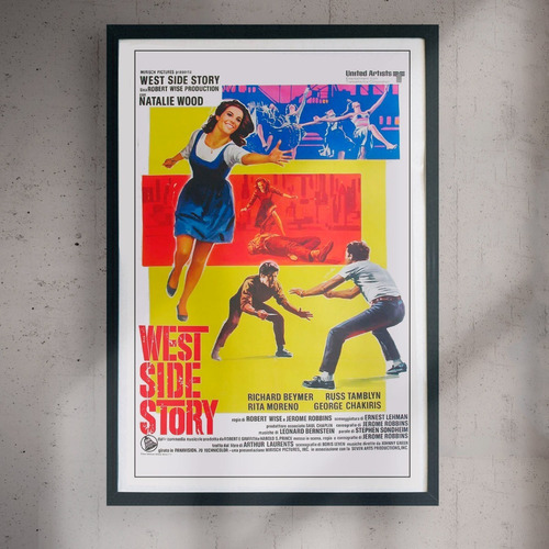 Cuadro 60x40 Peliculas Clasicas - West Side Story