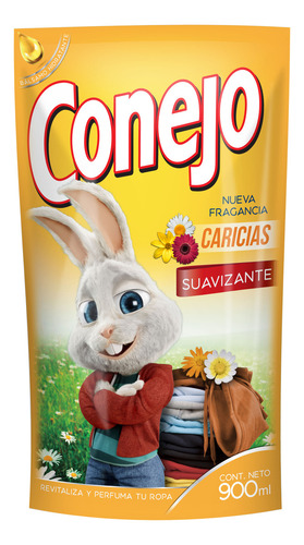 Suavizante Caricias Conejo 900 Ml