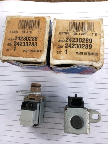 Solenoides De Caja Automática Gm Silverado 24230288-24230289