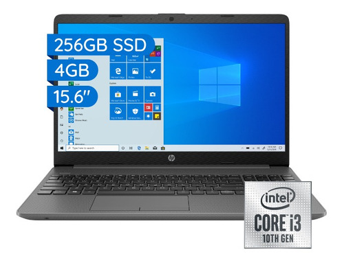 Laptop Hp 15-dw1085la 15.6  Intel Core I3 10°gen 256gb Ssd