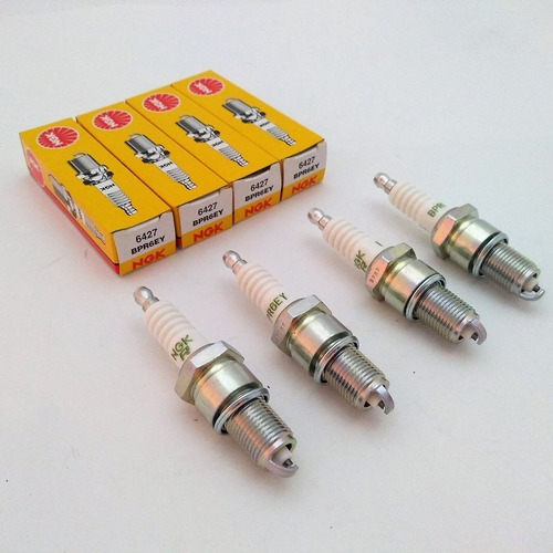 Imagen 5 de 11 de Kit Cables+bujias Ngk Chevrolet Celta Prisma 07/11 1.4 8v Cu