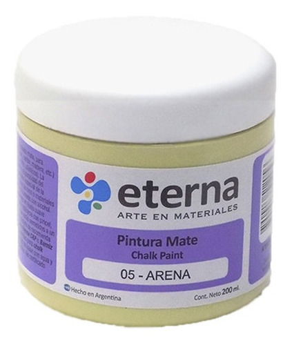 Pintura Mate Chalk Paint 200 Ml Arena