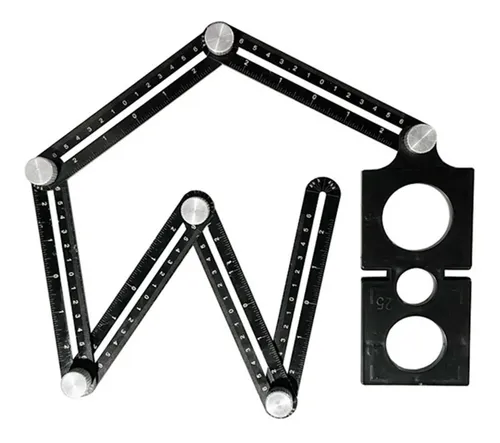 comprar Regua Esquadro Multi  Angulos 6 Corte Piso Ceramica Azuleijo