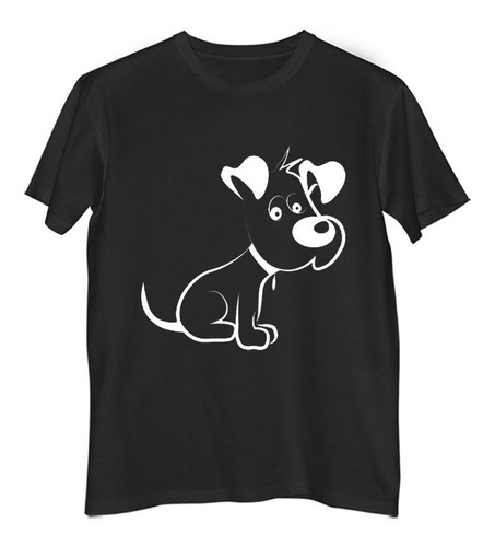 Remera Niño Color Perro Timido Terrier