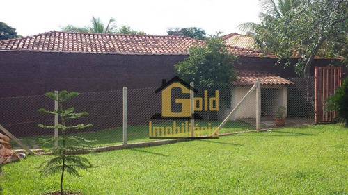 Chácara Com 3 Dormitórios À Venda, 2500 M² Por R$ 900.000 - Sítio São Bento 2 - Ribeirão Preto/sp - Ch0017