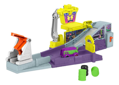 Dc Batman Fisher Price Bathwheels Lanzador Zoom Increible