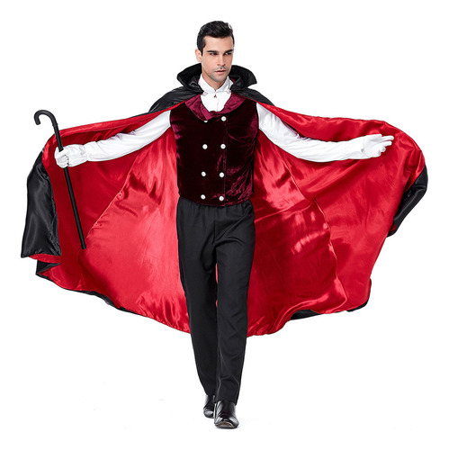 Disfraz De Vampiro Masculino Para Halloween, Disfraz De Drag