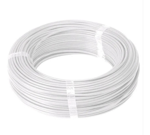 Cabo Flexível 4mm 100metros Branco