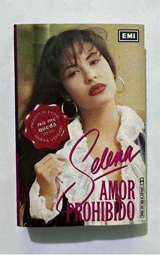 Selena Cassette Amor Prohibido Excelente Estado