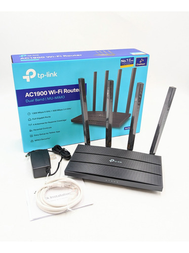 Router Tplink Ac1900 Archer C80 4 Antenas Dual Band Mu-mimo