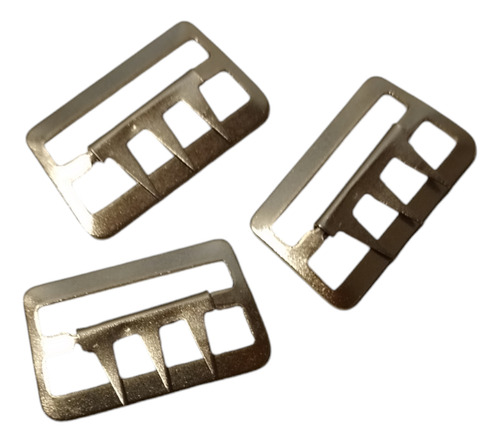 Hebillas Tres Puntas P/corset Ortopédico (x 40 Unidades)