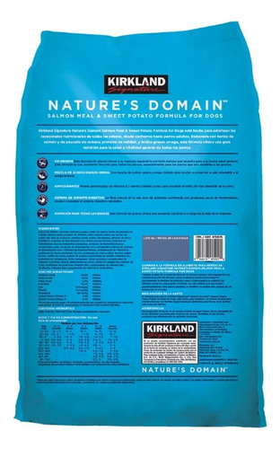 Kirkland Signature Natures Domain Salmon Y Camote