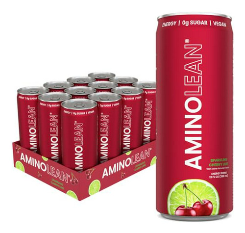 Bebida Energética Aminolean, Energía Amino Magra Sin Azúcar,