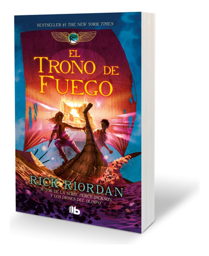 Libro El Trono De Fuego De Riordan Rick Editorial B De Bolsillo
