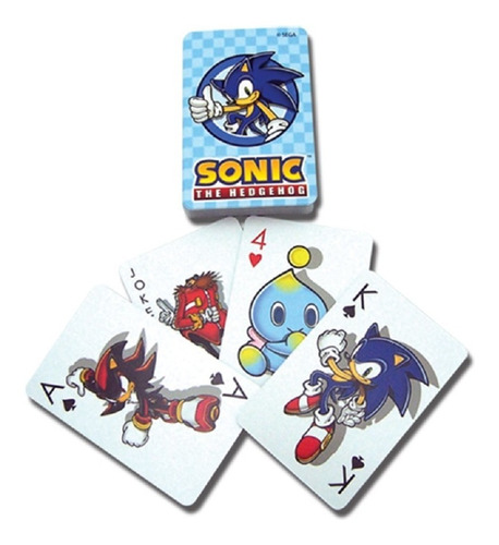 Baraja Edicion Especial Sonic Naipes Poker