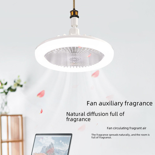 Ventilador Led Con Aromaterapia