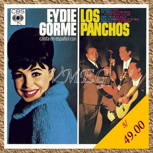 Vmeg Cd Eydie Gorme & Los Panchos 1964 Canta En Español