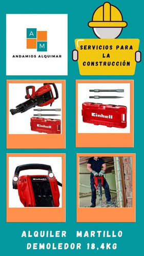 Alquiler Martillo Demoledor
