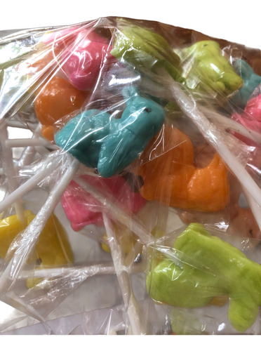 Chupetines Conejitos De Caramelo Artesanal X 30 Pascuas