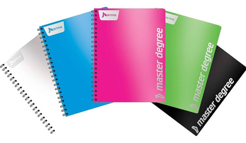 Cuaderno Profesional Polycover 200 Hj Raya Norma 56 Grs Color Multicolor 200 hj Norma Master Degree