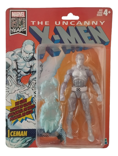 Ice Man Iceman Uncanny X-men Retro Marvel Legends  Hasbro