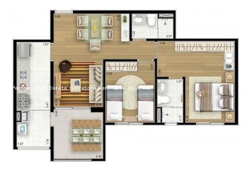 Imagem 4 de 15 de Apartamento Para Venda Em São Paulo, Saúde, 2 Dormitórios, 1 Suíte, 2 Banheiros, 2 Vagas - 2626_2-895068